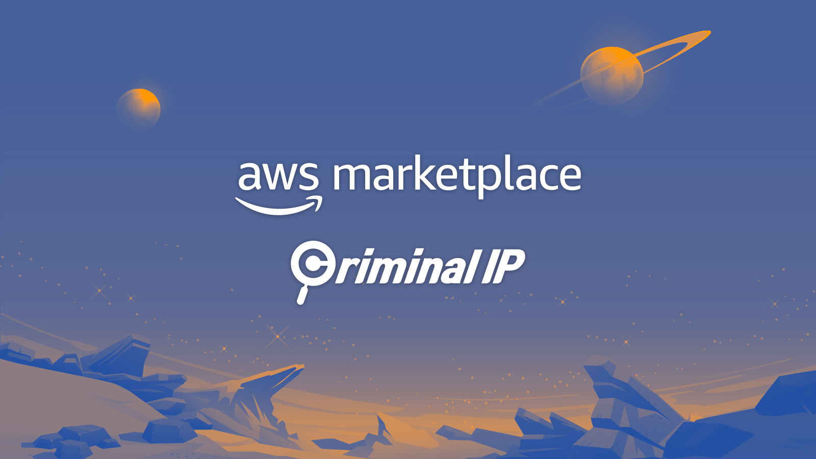 Criminal IP on AWS marketplace header