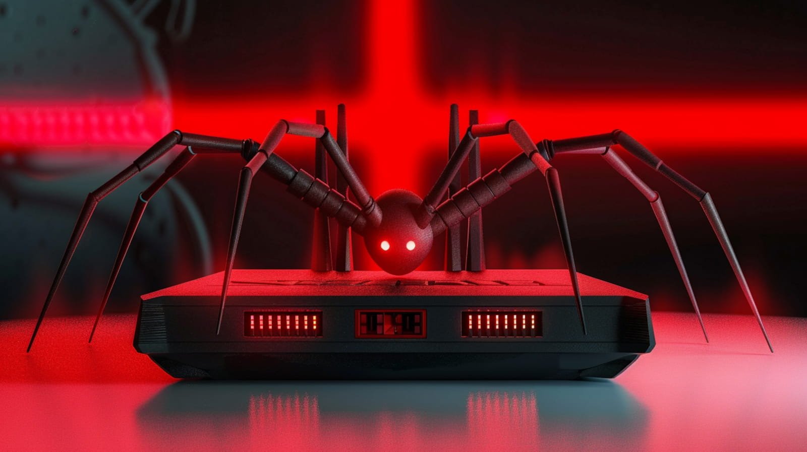 Infected router